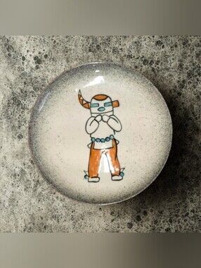 Vintage Loma Of Arizona MCM Southwestern Style Ceramic Plate